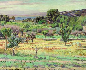 Provençal Landscape — Duncan Grant