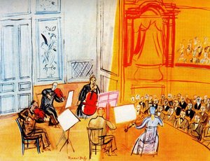 Red Cello Quintet — Raoul Dufy, Fauvism