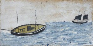Two Boats — Alfred Wallis