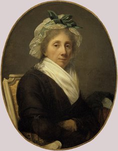 Portrait Of Jeanne-marie Mercier, The Artist's Mother — Adèle De Romance