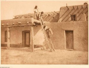 In San Ildefonso — Edward Sheriff Curtis