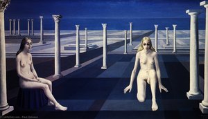 Dialogue — Paul Delvaux