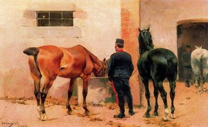 Gunner In The Care Of Livestock — Josep Cusachs I
