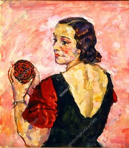 A Woman From Behind — Pyotr Konchalovsky
