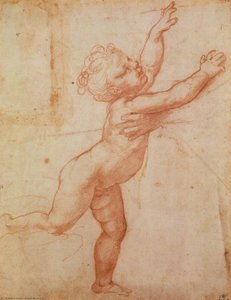 Nude Child With Open Arms — Giulio Romano, Mannerism