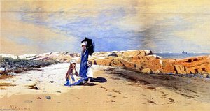 Please Scratch Me, Scituate — Alfred Thompson Bricher