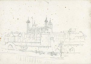 A View Of The Tower Of London — Sir George Clausen