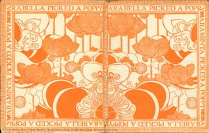 Illustration From Arabella & Araminta Stories — Ethel Reed, Art Nouveau