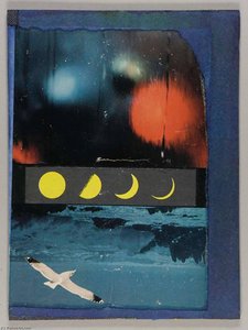 Untitled (seagull Flying Over Waves) — Joseph Cornell