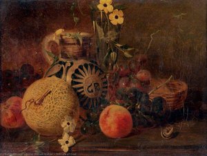 Still Life Of Fruit — James William Walker