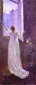 At The Window — Konstantin Alexeievitch Korovin