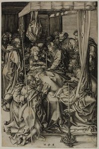 The Death Of The Virgin — Martin Schongauer, Northern Renaissance