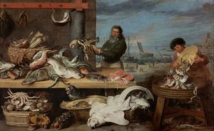 Fish Market — Cornelis De Vos