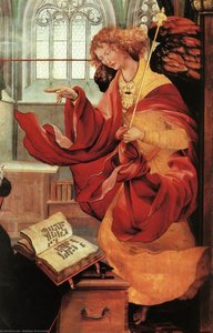 Die Verkündigung (detail) — Matthias Grünewald