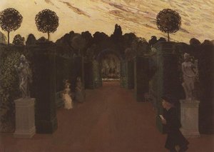 Letter (mysterious Messenger) — Konstantin Andreevic Somov