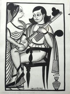 Patachitra of Babu-Bibi