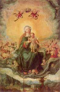 Mary In Glory — Albrecht Altdorfer