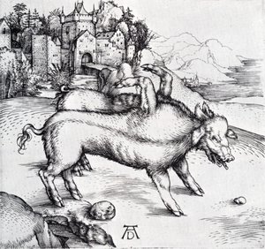 Monstrous Hog Of Landser — Albrecht Dürer