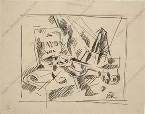 Still Life With Violin — Pyotr Konchalovsky