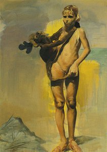 Girl With Doll — Eric Fischl