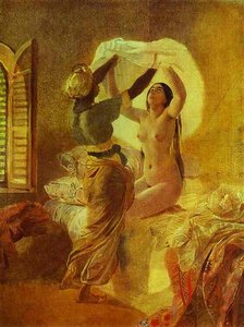 In A Harem — Karl Pavlovich Bryullov