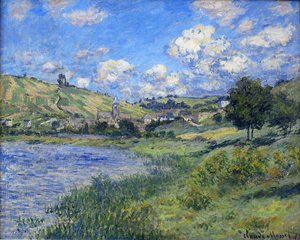 Vetheuil, Paysage — Claude Monet, Impressionism