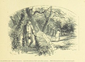 "broadstone Hall, And Other Poems ... With Illustrations By A. Concanen" — Alfred Concanen