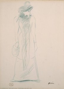 Fashionable Lady With A Hat — Jean Louis Forain