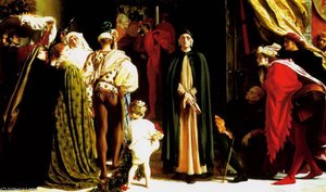 Dante In Exile — Sir Frederic Lord Leighton