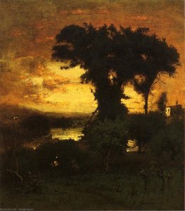 Afterglow — George Innes, Tonalism