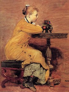 Woman And Elephant — Winslow Homer, Contemporary Realism