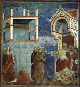 La Prueba De Fuego Ante El Sultán — Giotto Di Bondone, Other