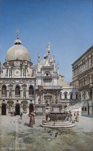 Courtyard Of The Doge's Palace, Venice — Federico Del Campo