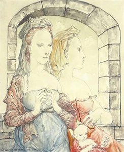 Les Trois Générations — Léonard Tsuguharu Foujita
