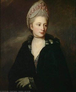 Georgiana, Lady Greville — George Romney, Rococo Style
