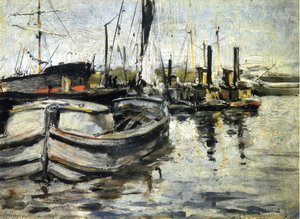 New York Harbor — John Henry Twachtman