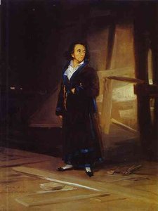 Porträt Des Künstlers Julio Asensio — Francisco José De Goya Y Lucientes