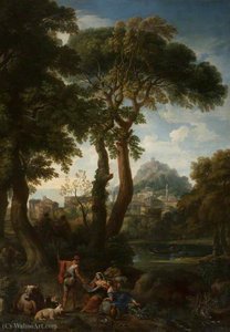 Pastoral Landscape — Jan Frans Van Bloemen