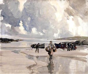 A Good Catch, County Donegal — James Humbert Craig