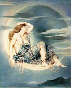 Luna — Evelyn De Morgan Née Pickering