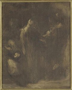 Scène À Plusieurs Personnages — Eugène Anatole Carrière