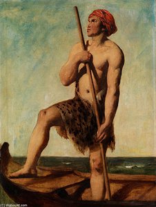 Egyptian Rower — William Etty