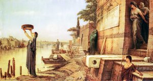 The Vestal Virgin Tuccia (1874, Large) — Louis Hector Leroux
