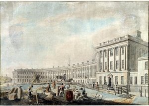 The Completion Of The Royal Crescent, — Thomas Malton Junior