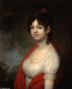 Varvara Andreyevna Tomilova — Vladimir Lukich Borovikovsky