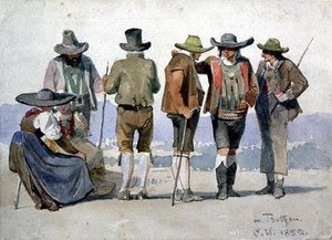 A Group Study In Botzen — Carl Haag