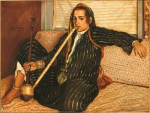 Fumeuse De Haschich Ou Fumeuse De Tombac — Émile Bernard