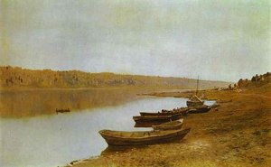On The Volga — Isaak Ilyich Levitan