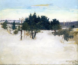 Winter Landscape — Abbott Handerson Thayer