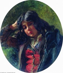Portrait Of The Boy — Konstantin Yegorovich Makovsky